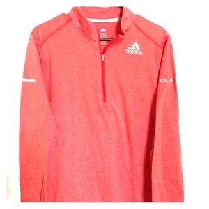 Adidas running quarter zip-up